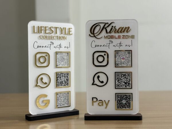 TABLE STANDEE - KD TECH BRANDING - KD TABLE DECOR